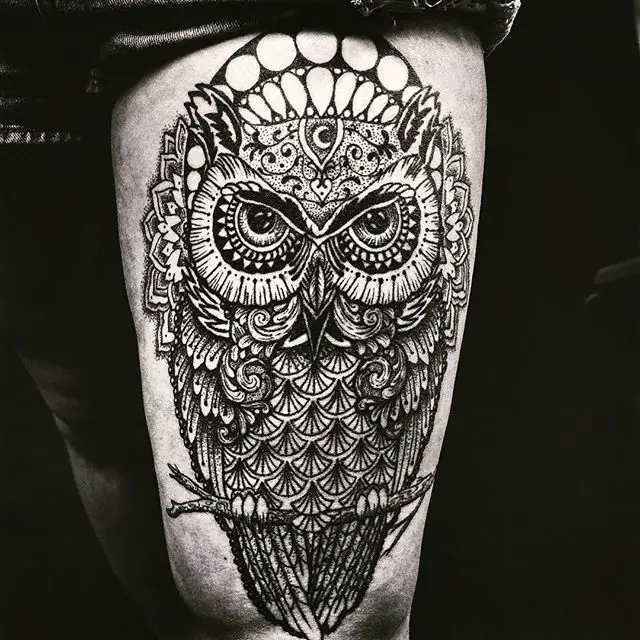 mandala-owl