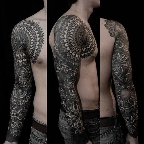 69 Spectacular Mandala Sleeve Tattoos