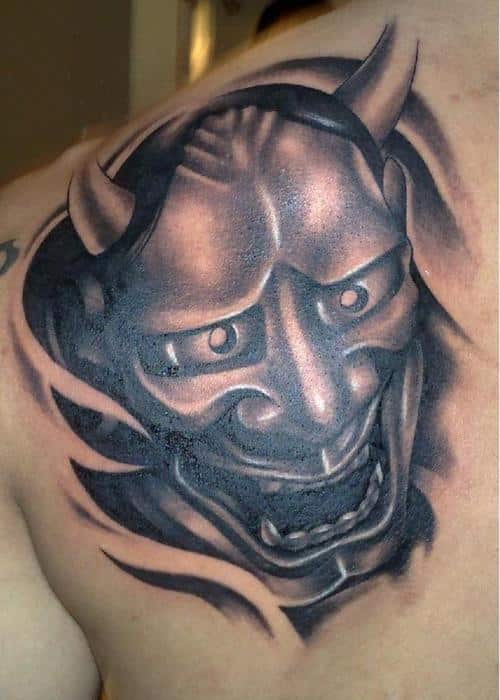 oni-mask-back-tattoo