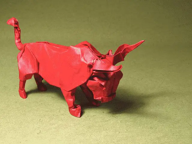 origami-bull