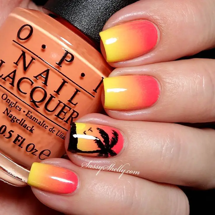 sunset-nails