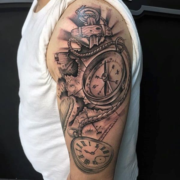 20 Nautical Half Sleeve Tattoos