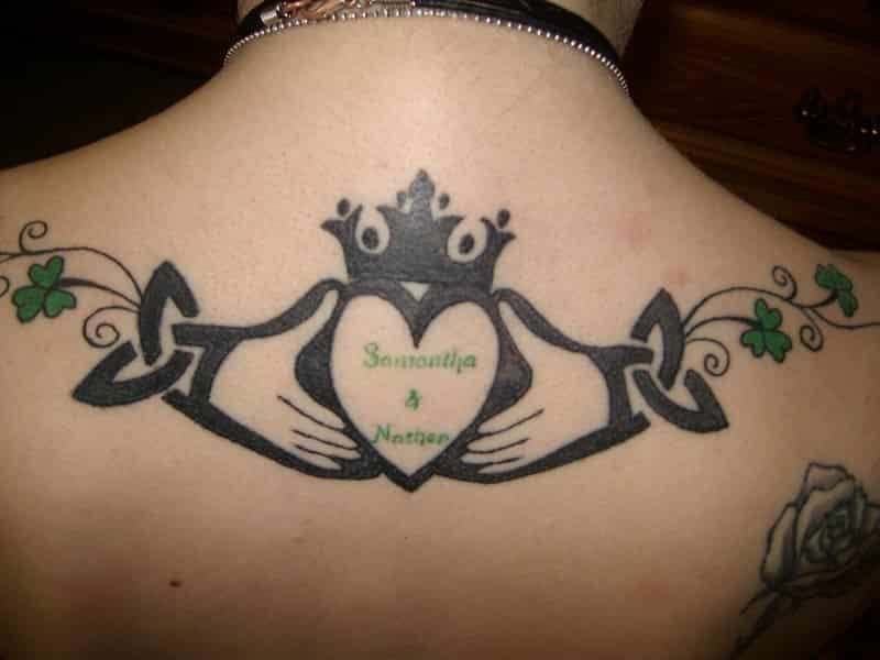 Buy Claddagh Temporary Fake Tattoo Sticker set of 2 Online in India  Etsy
