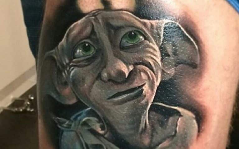 15 Adorable Dobby Tattoos