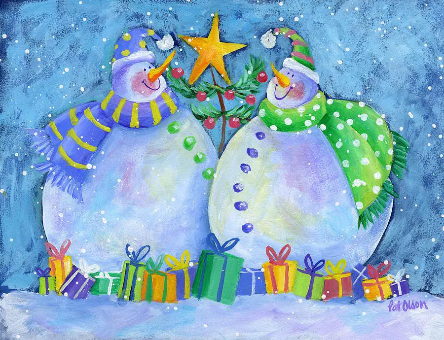happy-snowmen-painting