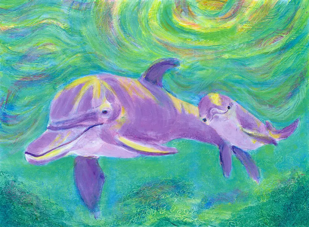 mom-and-baby-dolphin