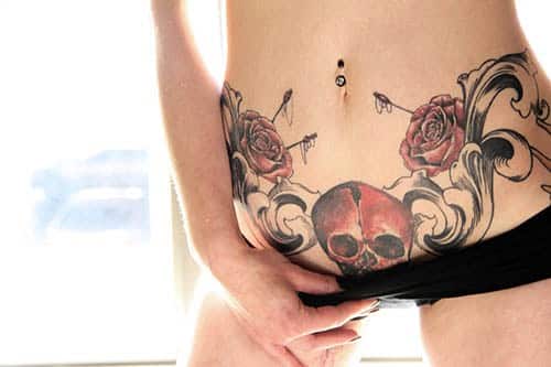 Pelvic Bone Tattoo salt sand sun  Bone tattoos Ink tattoo Tattoos