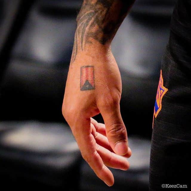 Carmelo Anthony  Denver  Image 2 from Tattd Up Spotlight NBA Ballers   BET