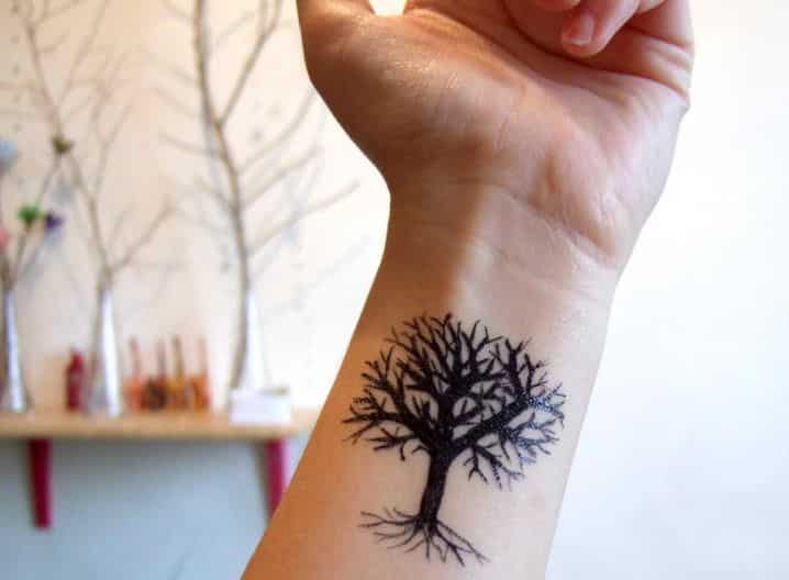 Top 59 Forearm Tree Tattoo Ideas  2021 Inspiration Guide  Wrist tattoos  for guys Small tattoos for guys Small forearm tattoos