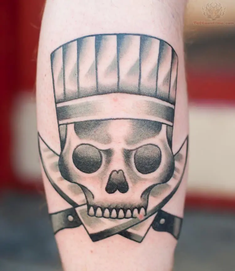 Top 30 Chef Knife Tattoos For Men