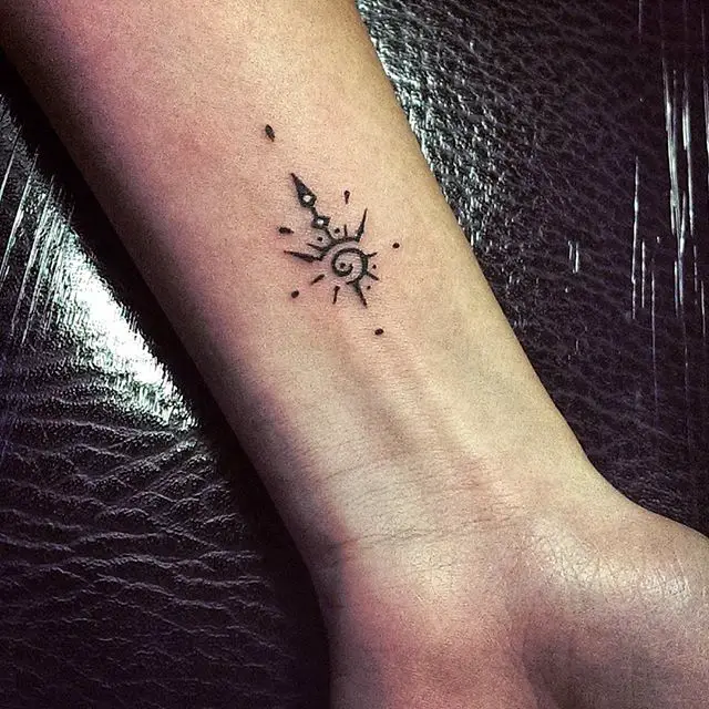 12+ Hippie Sun Tattoo Designs
