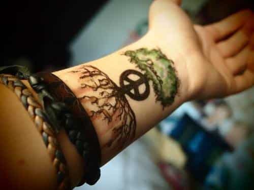 These are the Most Popular Design Ideas for Hippie Tattoos  Thoughtful  Tattoos