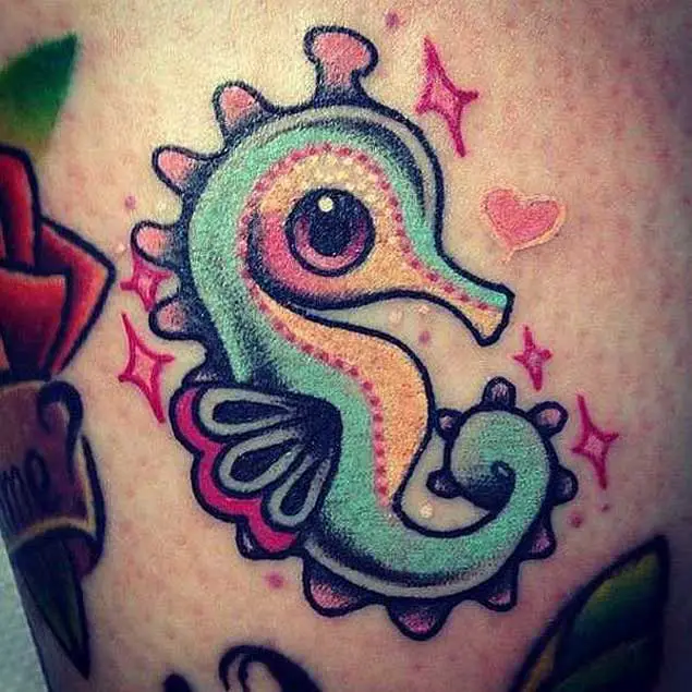 12 Adorable Seahorse Tattoos Design Press