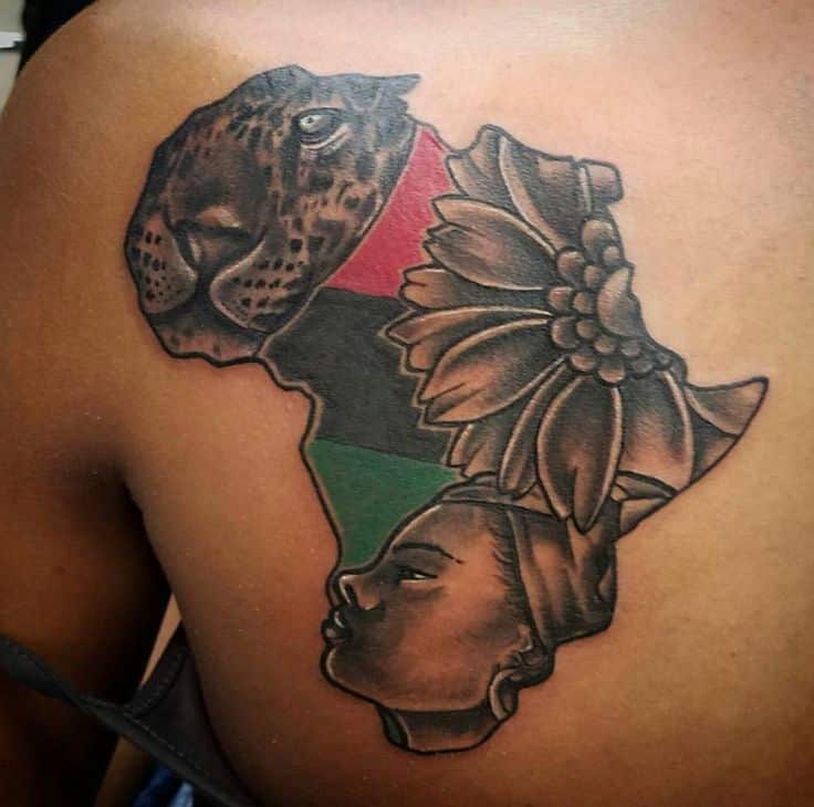 african woman tattoo by mil5 on DeviantArt