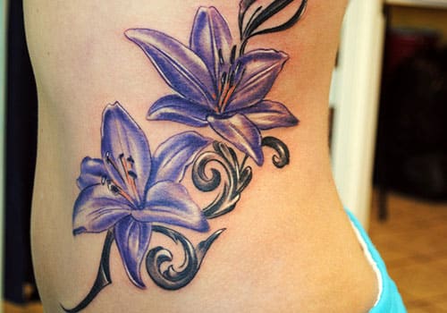  35 Violet Tattoo African and Wild Flower Designs  Meaning and Ideas