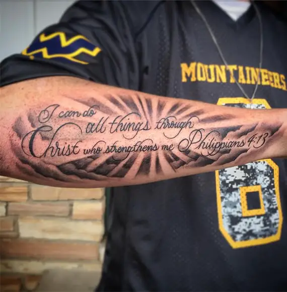 45 Bible Quote Tattoo With Deep Meaning  Psycho Tats