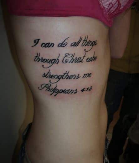 TOP 150 Philippians 413 Tattoo Ideas  Lords Guidance