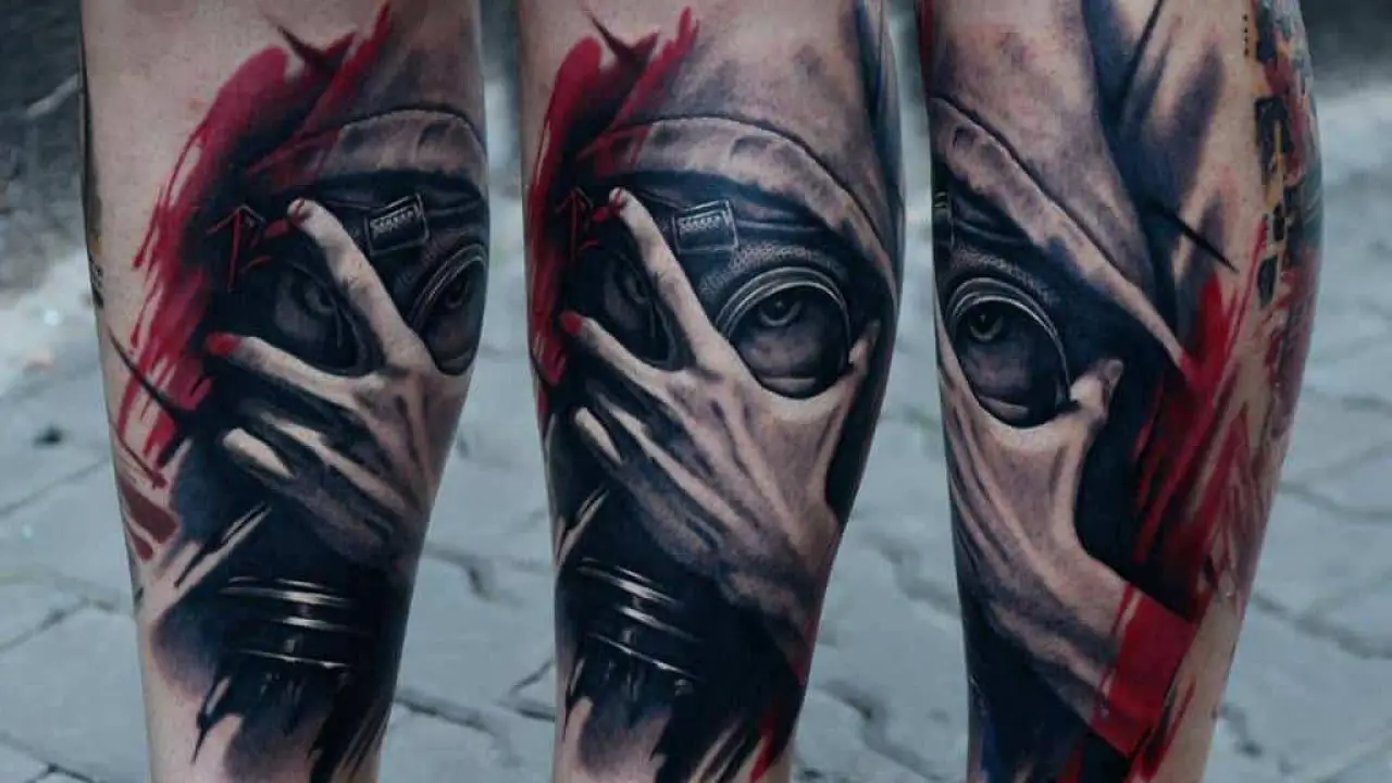 10 intimidating gas mask tattoo designs 10 intimidating gas mask tattoo designs