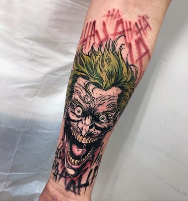 The 10 Best Joker Tattoo Designs Design Press