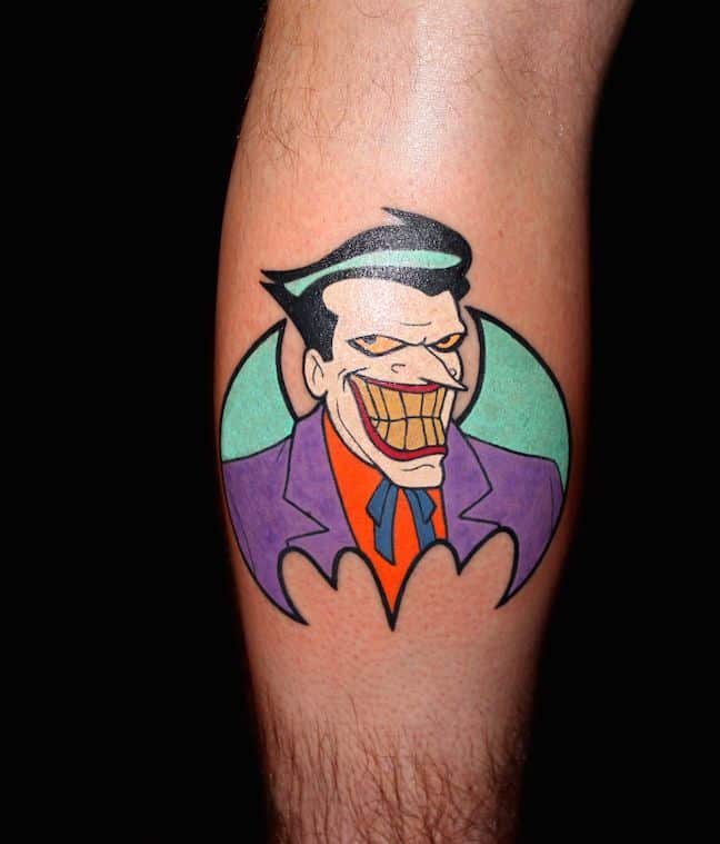 batman the animated series villains tattoo