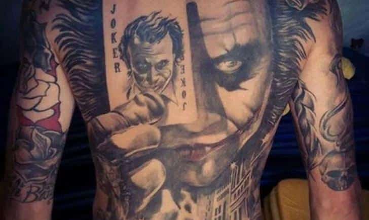 30 Imposing And Iconic Creepy Joker Tattoo Design You Will Love  Psycho  Tats