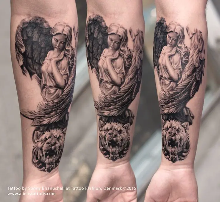 Top 103 Guardian Angel Tattoo Ideas 2021 Inspiration Guide