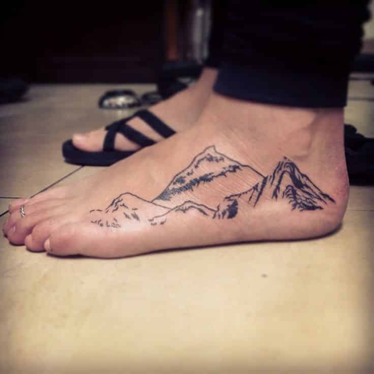 150 Tattoo Ideas For Mountain Lovers  Body Art Guru