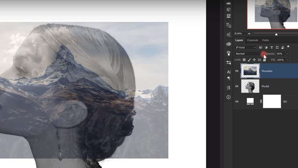 17 Step by Step Double Exposure Effect Tutorial in Adobe Photoshop