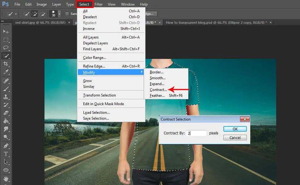 13 Step by Step Transparent Clothes Effect Tutorial in Photoshop