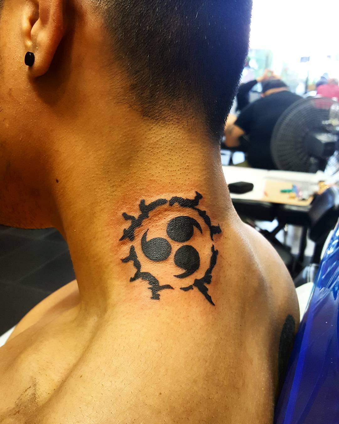 Sasuke Curse Mark Level 3 Tattoo