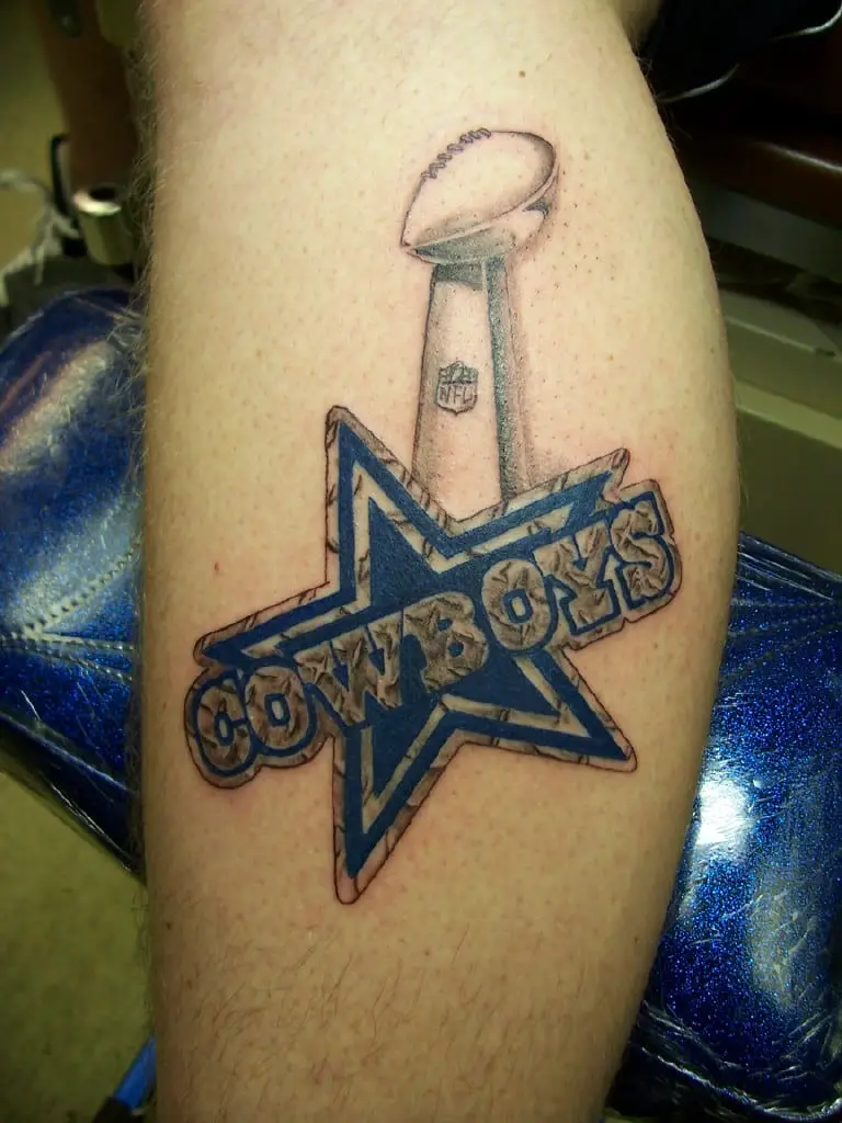50 Dallas Cowboys Tattoos For Men  Manly NFL Ink Ideas