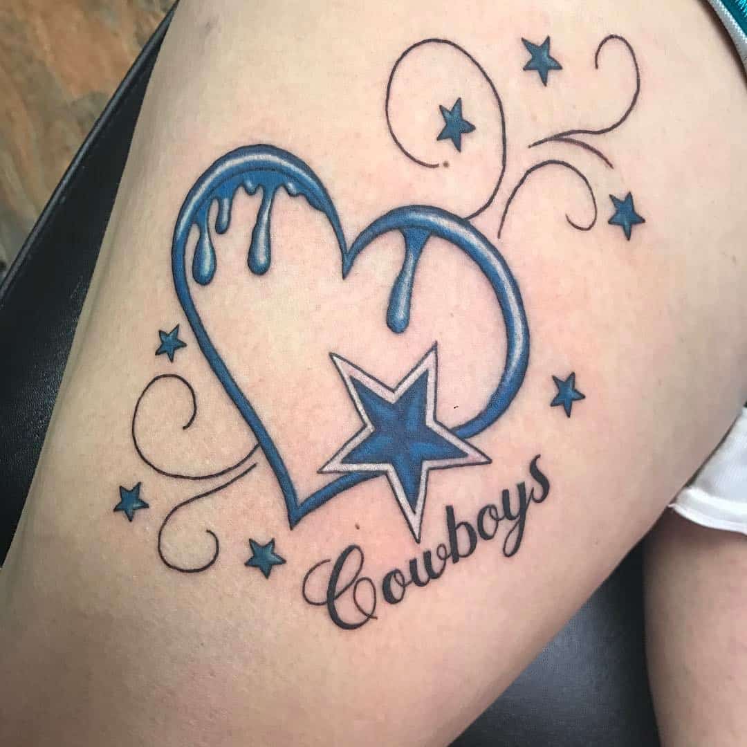 Dallas Cowboys Fan Changing Up His Tat  Tattoo Ideas Artists and Models