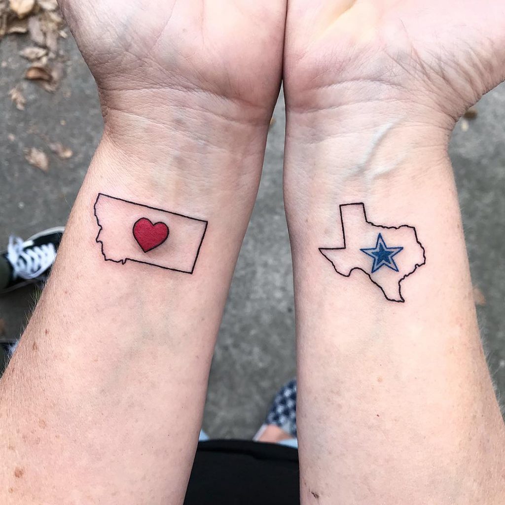 Minimalistic Dallas cowboys Tattoo