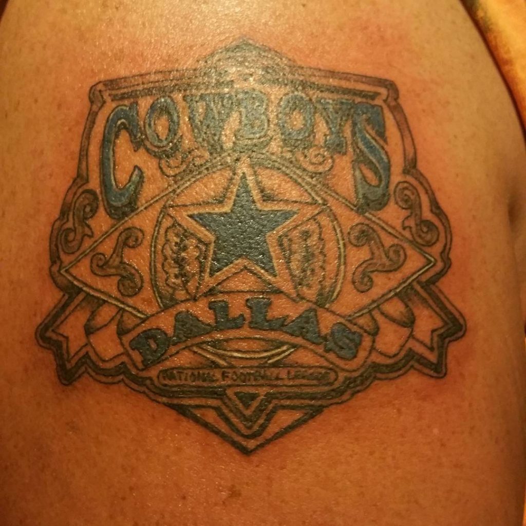 National Football League dallas cowboys tattoo