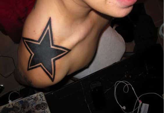 The Star dallas cowboys tattoo