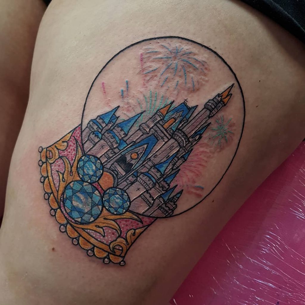 Tattoo Ideas  Disneys Cinderella Castle 