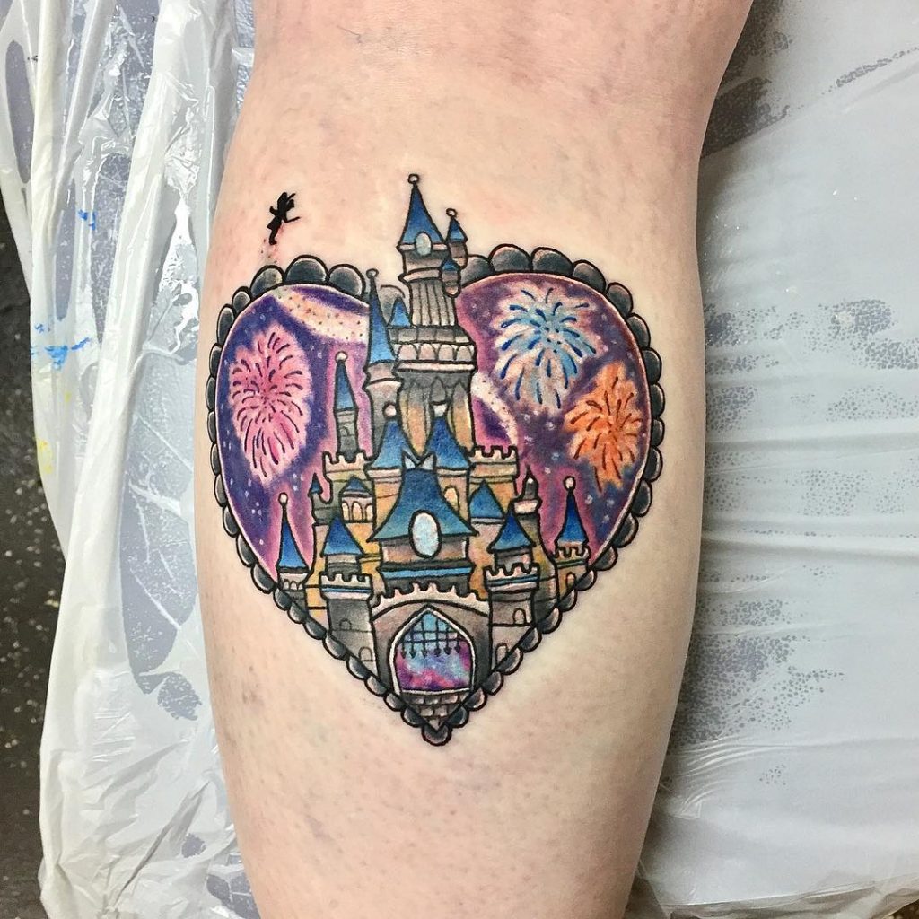 Disney Castle Tattoos
