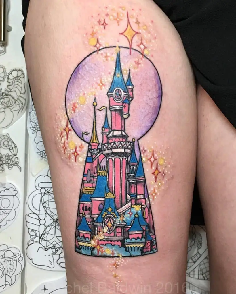 Latest Disney castle Tattoos  Find Disney castle Tattoos