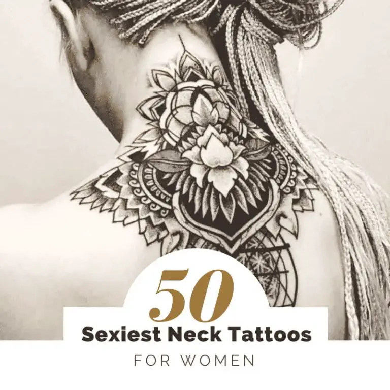 50 of the Sexiest Neck Tattoos for Women