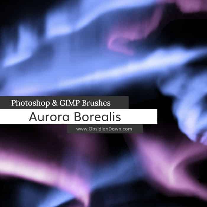 Aurora Borealis Brushes free photoshop brushes