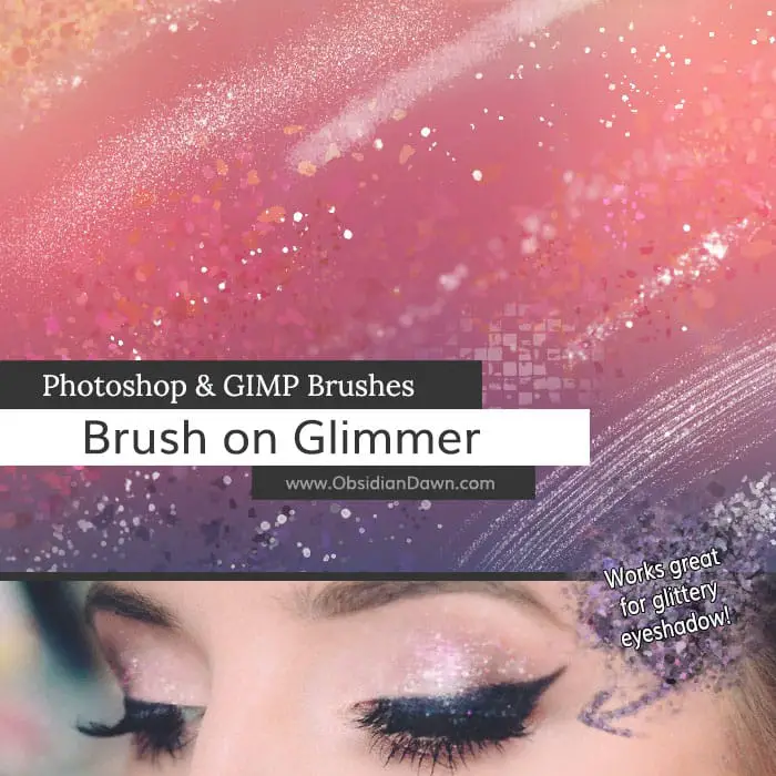 Brush On Glimmer free photoshop brushes