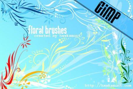 Floral Brushes free photoshop brushes