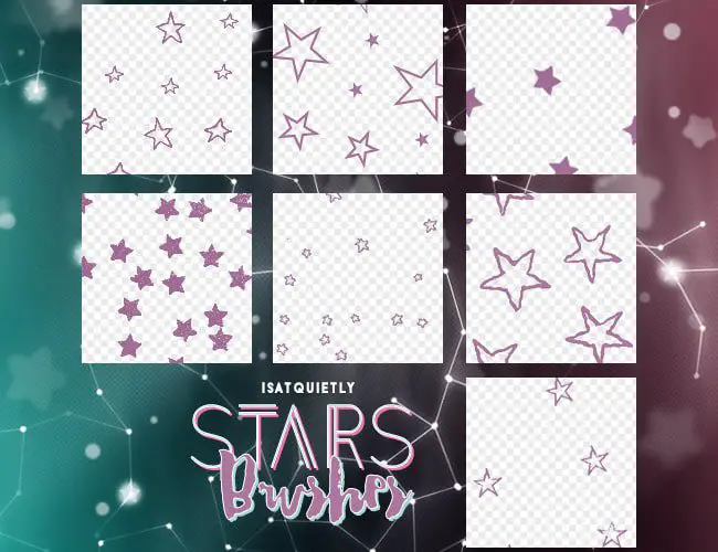 Stars Brushes free photoshop brushes