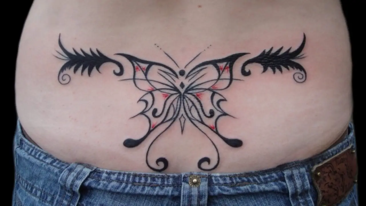 Download Butterfly Color Splash Tattoo PNG