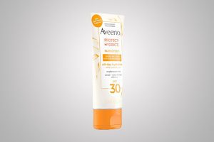 The Best for Sensitive Skin: Aveeno Protect + Hydrate Lotion SPF 30